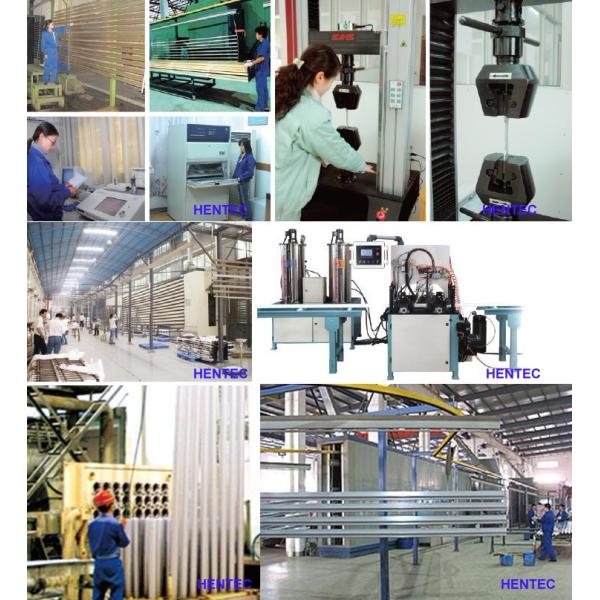 Steel Polished Structural 6061 Aluminum Profile , Wood Grain Coated Extrusion Aluminum Profiles