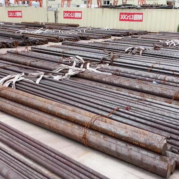 ASTM A-276 SUS420J2 Stainless Steel Round Bar Solid Metallic Round Bars Diameter 40mm