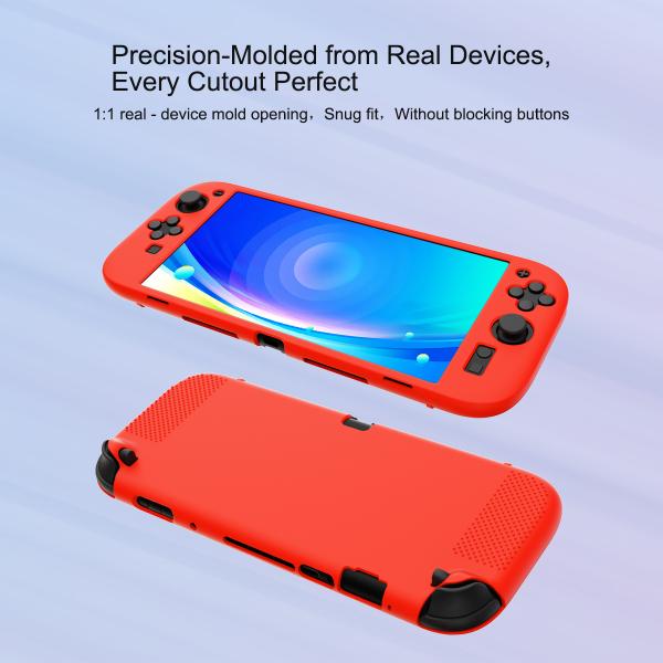 Durable Silicone Material Protective Case for Nintendo Switch 2 with Anti-Slip Points