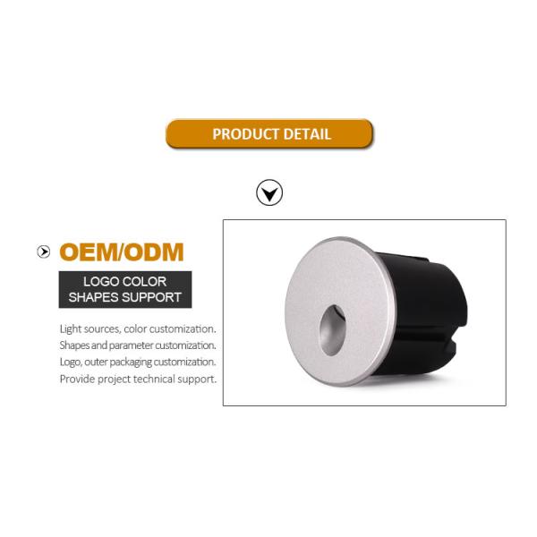 Step light close-up view