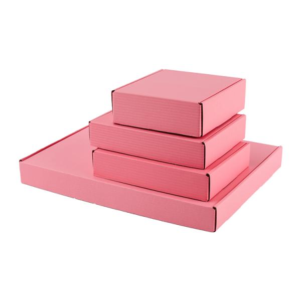 CMYK Full Color Printed Boxes Recyclable Die Cut Cardboard Mailing Boxes