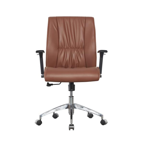 330mm Radius Ergonomic Revolving High Back Managers Chair SGS PU Casters