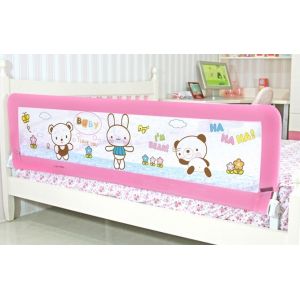 Cheap Children Adjustable Baby Bed Rails Lovely Cartoon With Woven Net wholesale