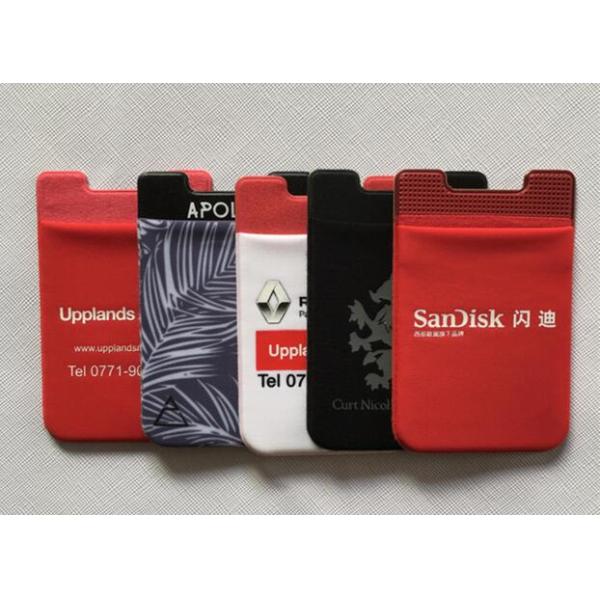 Fashion Black Kangaroo Mobile Phone Pouch Card Holder, Debossed Logo,For American Express