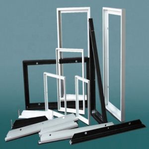 6000 Series Aluminum Solar Panel Frame Square Shape Heat Insulation