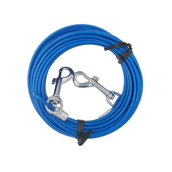 Resistance Plastic Covered Steel Cable PVC Coated Galvanized Steel Wire Rope