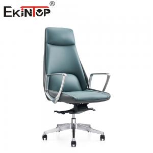 China Elevated Style And Support Sleek Leather Office Chair 10 Years Warranty on sale