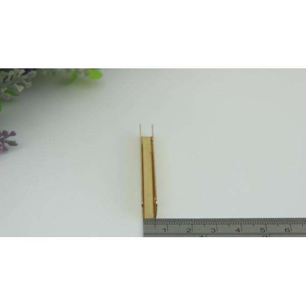 Various color zinc alloy 50 mm length handbag hardware metal corners protector for leather