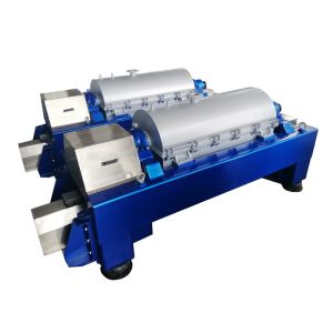 China Automatic High Salt Waste Water Titanium Centrifuge with SKF Bearing on sale