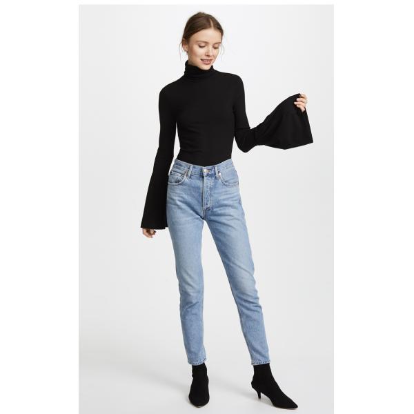 Clothing Women Long Bell Sleeve T Shirt Women