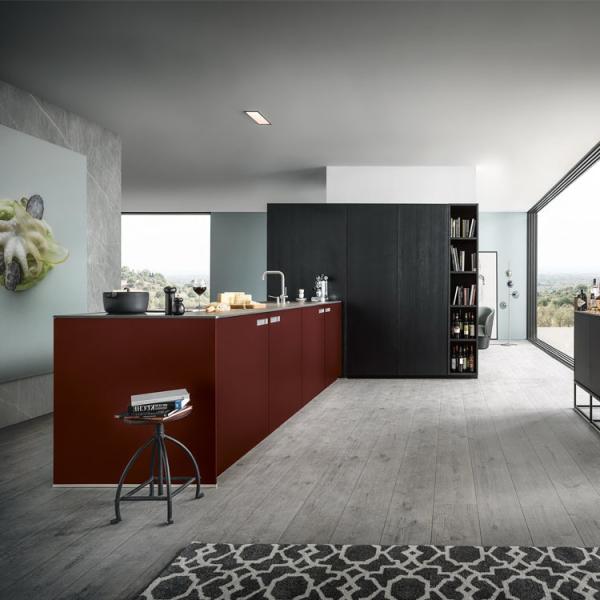 Quality fashion PVC Kitchen Cabinets Apartment Cabinets And Countertops for sale