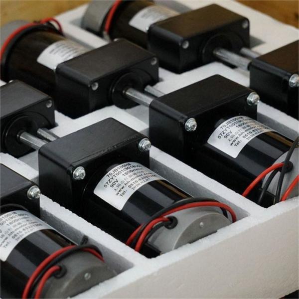 70jb Miniature Gear Motor 24-48V Low Noise For Logistics Transmission