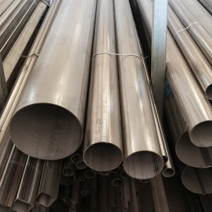 China Electric Erw Round Stainless Steel Welded Tubes Astm A554 316Ti on sale