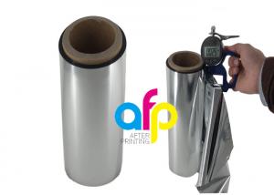 Cheap 25 Microns Metallised Polyester Film , Hot Lamination Polyester Film Roll wholesale