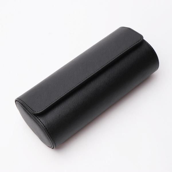 EXPLOSIVE SELLING CYLINDER PU LEATHER THREE DISPLAY TRAVEL MULTI-FUNCTIONAL STORAGE PACKAGING WATCH BOX