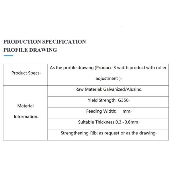 C Shape Steel Plaster Board Fastening Truss Steel Lining Making Rolling Machine in China