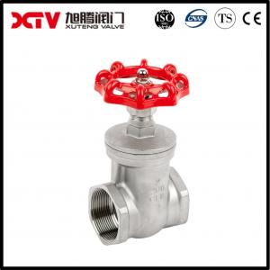 Cheap Household Usage Stainless Steel Thread Hand Wheel Butterfly Valve with US Currency wholesale