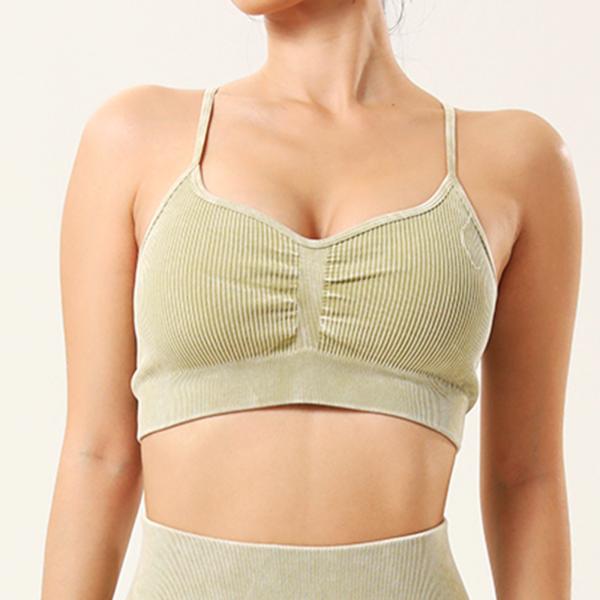 Design Adjustable Fitness Sexy Short Gym Yoga Wear Sports Bra Brief Sets for Women Tracksuit