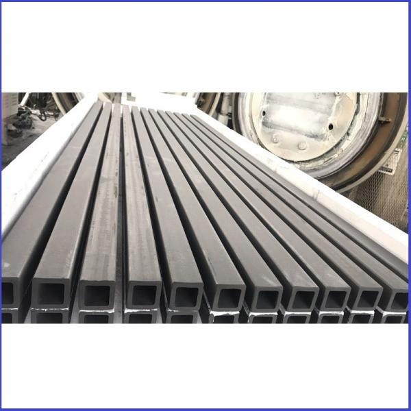 Pipe Shaped Sisic Ceramic Beam For Bearing Structure Use To Tunnel Kiln