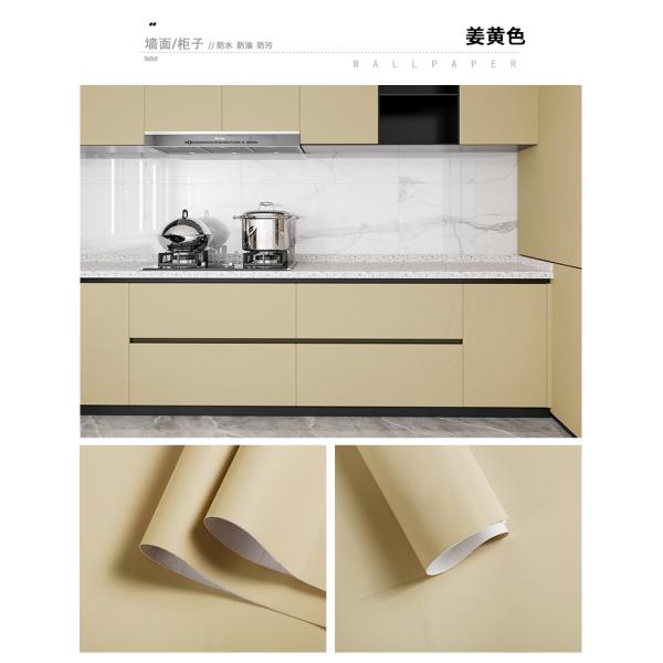 Easy DIY Installation Oil Proof Wallpaper Sticker for Entertainment Furniture Decoration