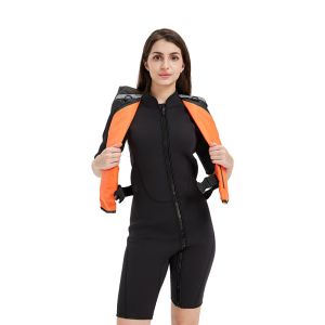 AG19071 Oxford + TPU Automatic Inflatable Life Jacket