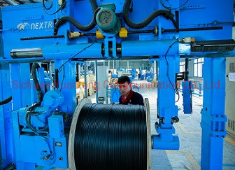 G652D Outdoor 72 Core Fiber Optic Cable , GYXTC8S Figure 8 Fiber Optic Cable