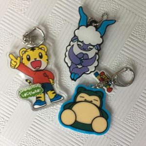 CMCK Printed Anime Acrylic Charms Greaseproof Cartoon Ornaments
