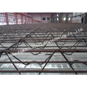 Cheap 0.8 - 1.5mm Corrugated Metal Floor Deck Reinforced Steel Bar Truss Slab Fabrication wholesale
