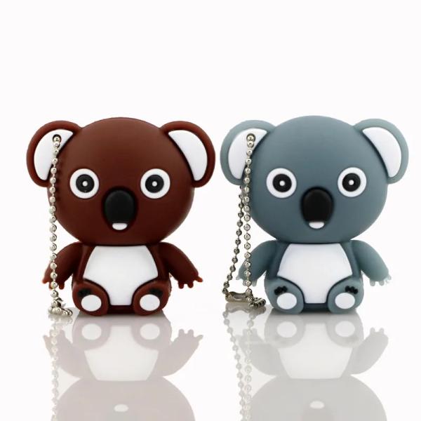 Koala 3D 32GB Customized USB Flash Drive Gifts Pen Drive Custom PVC USB Stick
