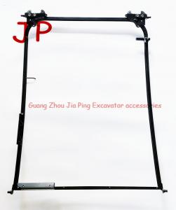 China Excavator Cockpit Front Glass Frame Hitachi ZAX200 240 360 330-3 on sale