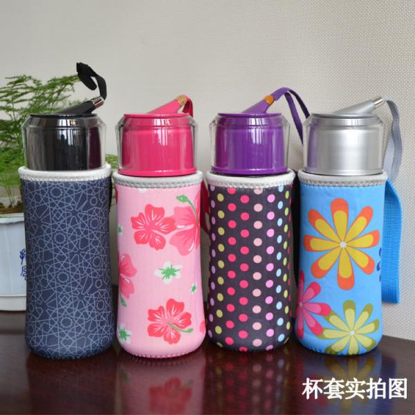 Quality neoprene Cool Thermo Insulated Water Bottle Holder Bag with handle for 500Ml , 350ML for sale