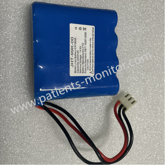 COMEN CM1200B ECG Machine Li-Ion Battery JHT-99K-00, ICR18650 2200mAh 14.8V, Medical Accessories