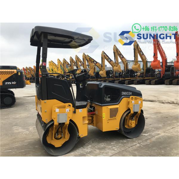 Road Roller Caterpillar SN803H Road Construction Machine Single Drum Road Construction Roller