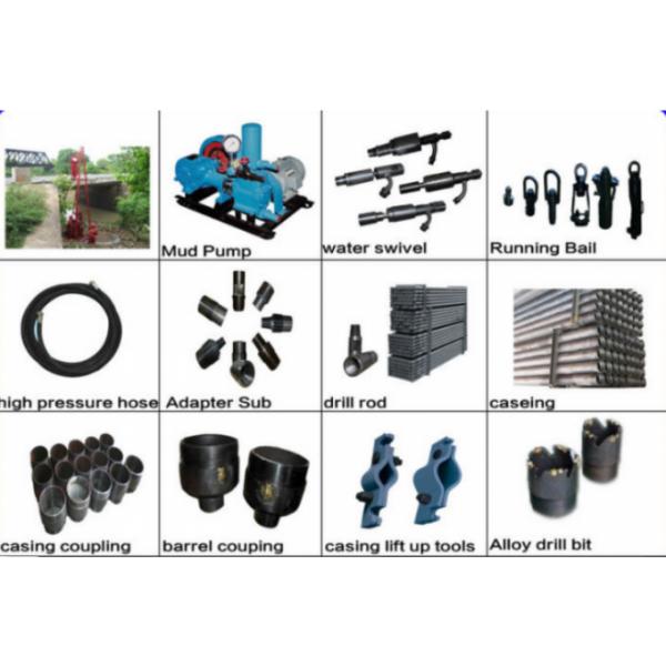 GK 200 Diamond Core Drilling Machine With 200 Meters Depth Customized Hole Diameter For Exploration