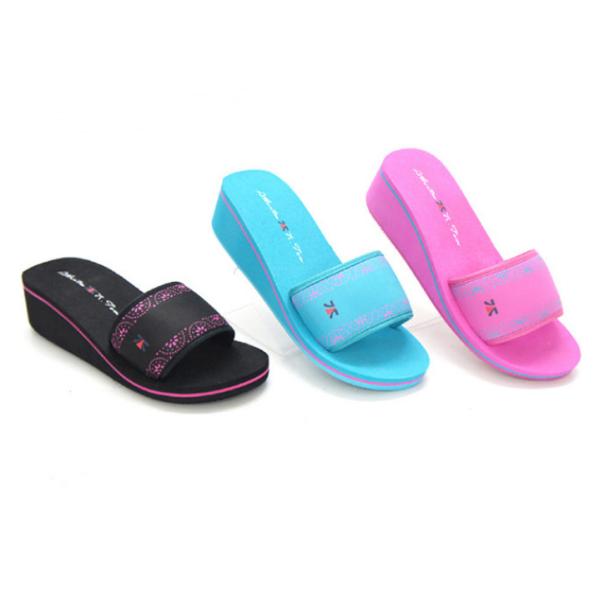 EVA Pink Slide Sandal Blue Woman Cute Beach Slipper
