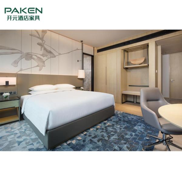 Paken 5 Star Hotel Wooden Traditional Bedroom Sets
