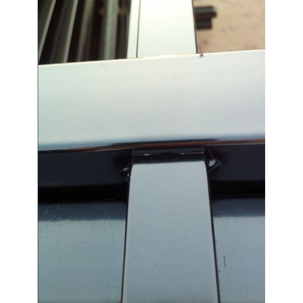 2.1mx2.4m Australia Black Heavy Duty Welded Security Garrison Steel Picket Fencing/Garrison Fence Panel