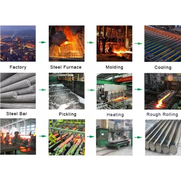 304 Stainless Steel Bar Rod Square Bar H9 Tolerance ODM Available