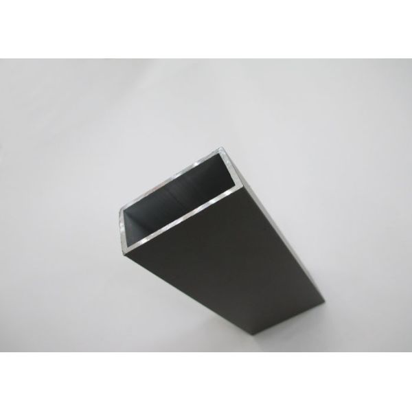 100 * 50 Thickness 3.0mm Aluminum Tube Profiles Square Design For Curtain Wall
