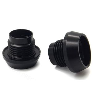 Cheap Aluminum Alloy CNC Machining Car Parts Thread Cover Connecting Sleeve wholesale