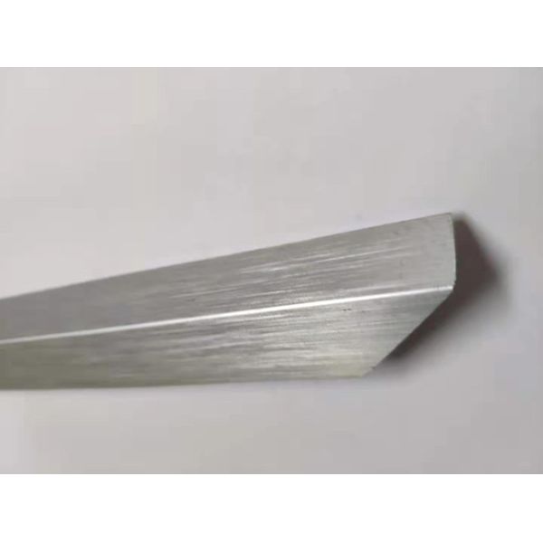 Brushing Silver Anodized Industrial Aluminum Profile Deep Processing