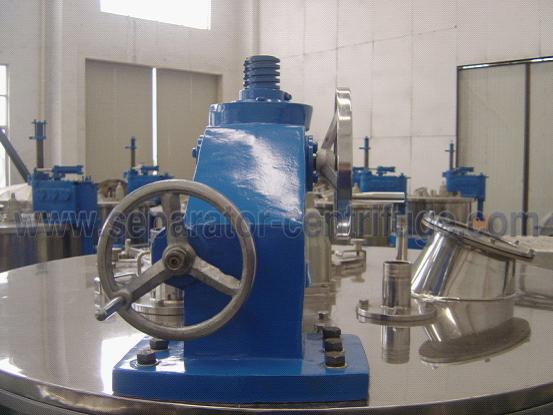 Horizontal Basket Centrifuge Pump / High Efficiency Separator / Scraper Bottom Discharge Centrifuge