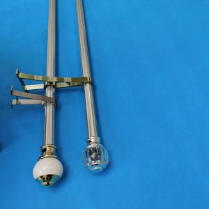28mm Adjustable 7.2 Metre Steel Pipe Curtain Rods