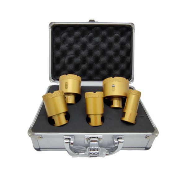 Angle Grinder Hole Saw 5pcs 10mm Tile Diamond Drill Bit For DIY Working