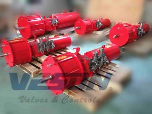 Cheap Double Acting Scotch Yoke Pneumatic Actuator For Waste Water Treatment Plants wholesale
