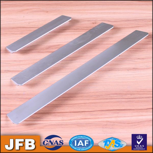 Hot sale! Kitchen Cabinet Aluminum Profile Handles Manufacturer silver finish customed size