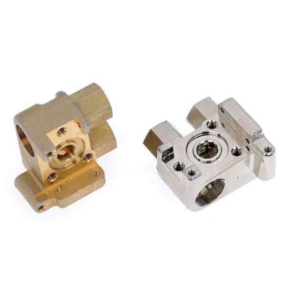 Precision Forged Copper-Zinc Alloy Double-Acting Cylinder Valves For Pneumatic Control Systems
