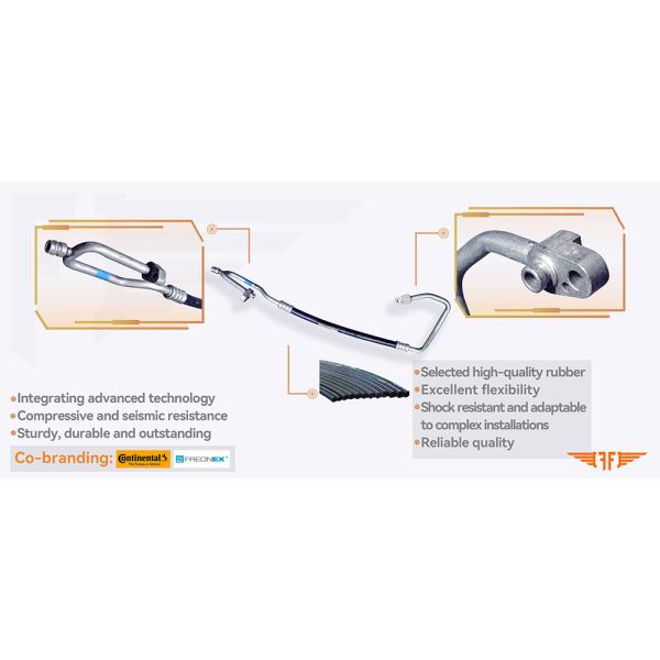 OEM 97762-A6000 Discharge AC Pipe Hyundai I30 Kia Ceed 1.6L 12-17