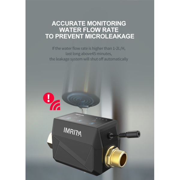 160L Smart Home Wireless Water Leak Monitor , 100V Smart Home Leak Detector