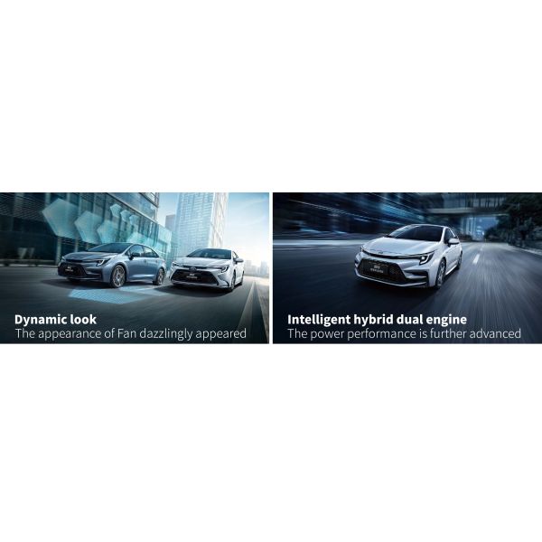 Make Toyota 2023 Levin 1.2 Corolla with Automatic Gear Box Left Steering Rear Camera Fabric Seats Gas/Petrol Fuel Drive